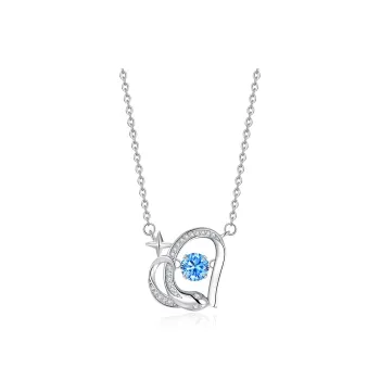 PARAS KORS S925 Silver With Zircon Necklaces Women's