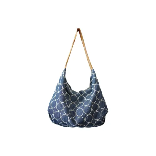 The HOUSE Yimazato Fabric Shoulder Bag Women's Embroidered Circle