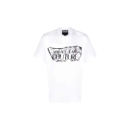 VERSACE JEANS COUTURE T-Shirts Men White