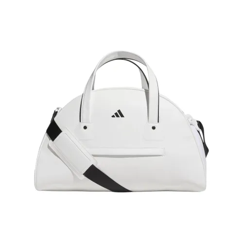 Adidas PU Boston Bag Shoulder Bag Crossbody Bag Handbag Women's White
