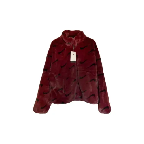 Nike Clothing Jackets Women's Burgundy