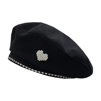 Cranta Komeia Polyester Berets Women's