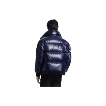 K BOXING Down Jackets Men Purple Blue