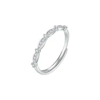 CHOW TAI SENG S925 Silver Rings Women's