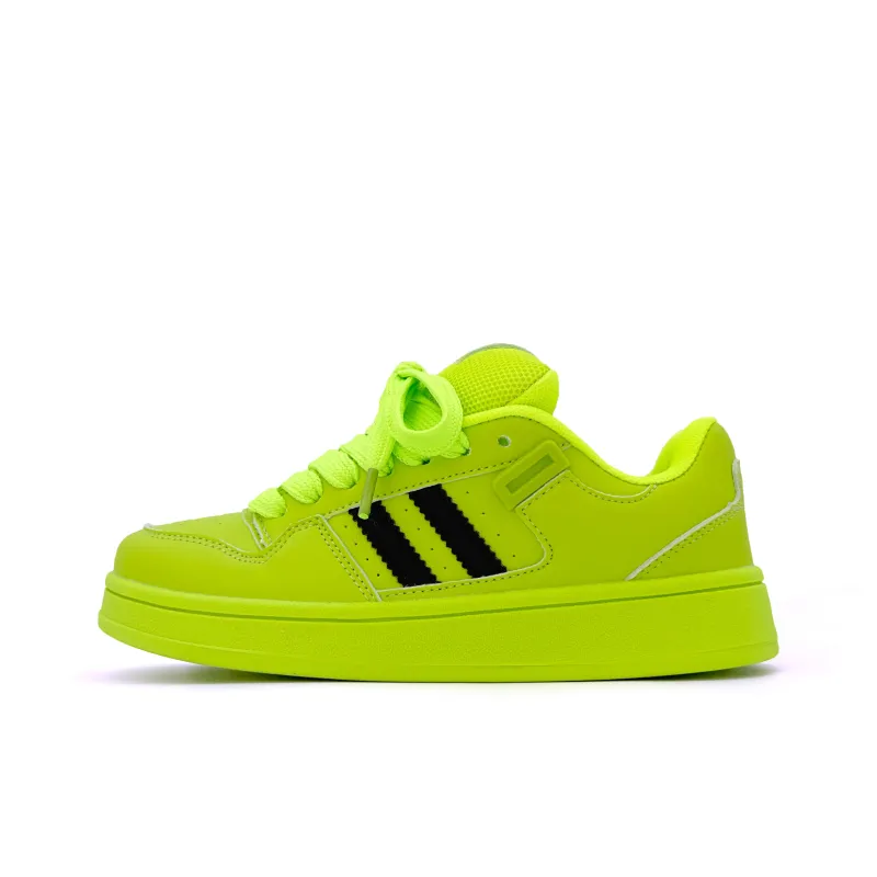 FULLXUAN Everyday Casual Commute Abrasion Resistant Low Top Skateboard Shoes Women's-25