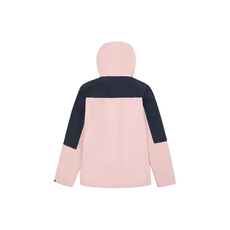 CAMEL All-weather Windproof And Breathable Windbreaker Jacket Women's Deep Blue Pink-4