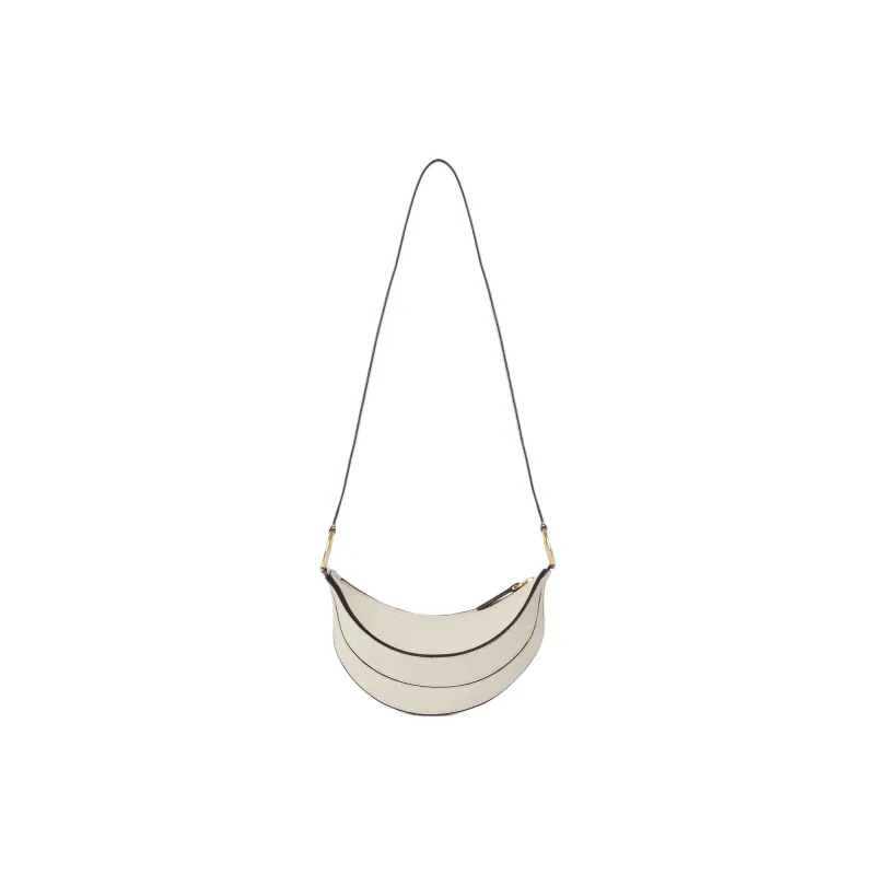 Chloe Shiny Grained Calfskin Crossbody Bag Shoulder Bag Women's Plant Beige-2