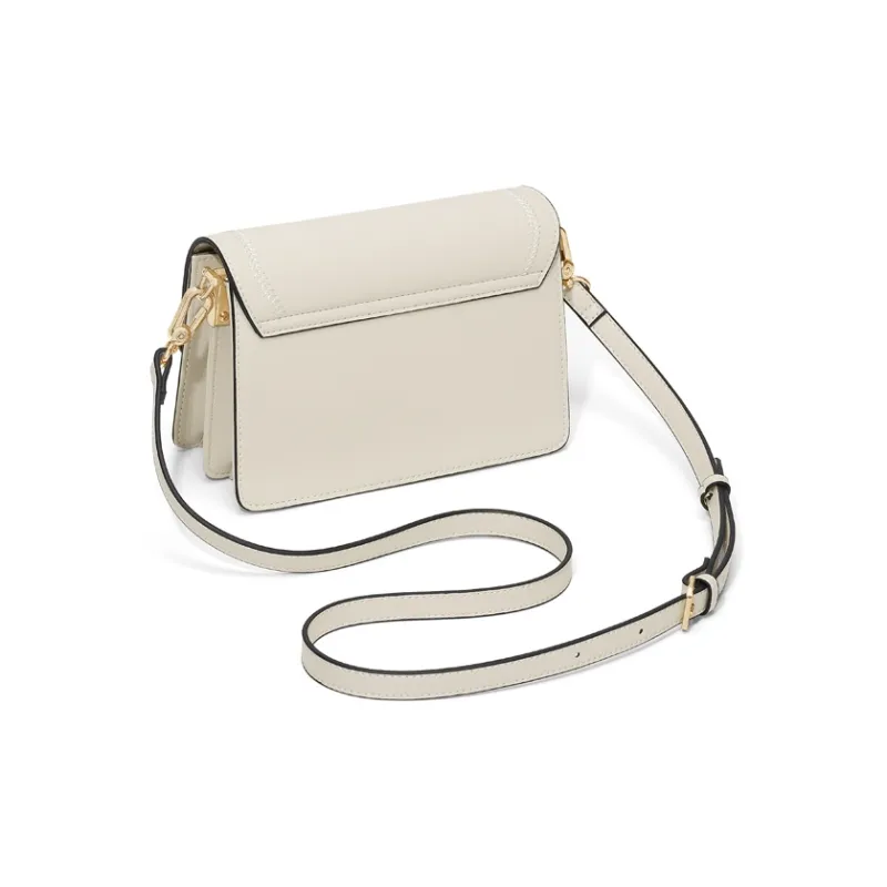 CinvaiKrose Cow Leather With Synthetic Leather Small Square Bag Shoulder Bag Small Size Women's Multicolor-9