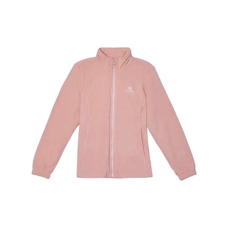 CAMEL All-weather Windproof And Breathable Windbreaker Jacket Women's Deep Blue Pink-2