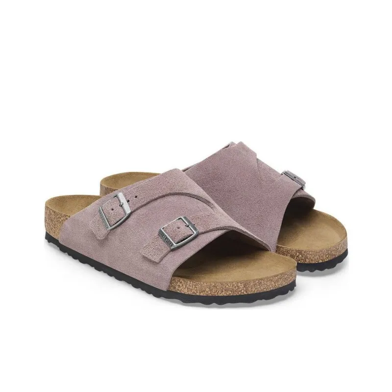 Birkenstock Slide Slippers Unisex Purple Regular-3