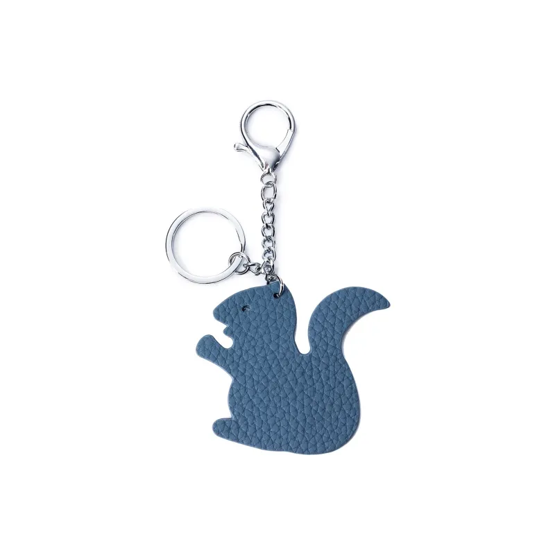 Tong Tong Rabbit Top Grain Cow Leather Keychains Unisex-8