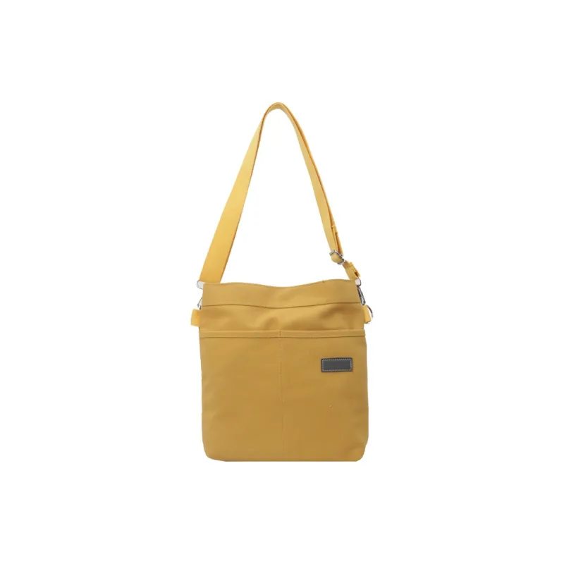 Yalu Canvas Bag, Crossbody Shoulder Bag Regular Women's Black/Ecru/Green/Yellow-15