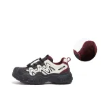 Beige/Black/Burgundy, Fleece-Lined