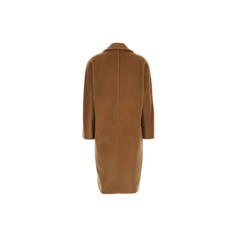 MaxMara Double Breasted Long Sleeved Coat-1