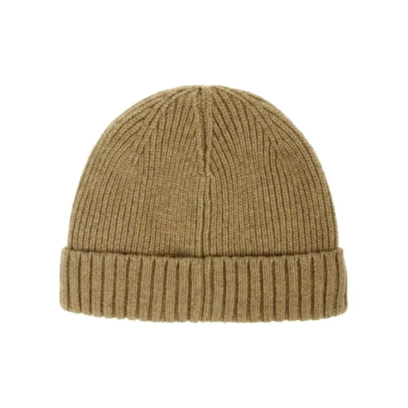 BARBOUR Logo Patch Knitted Beanie-1