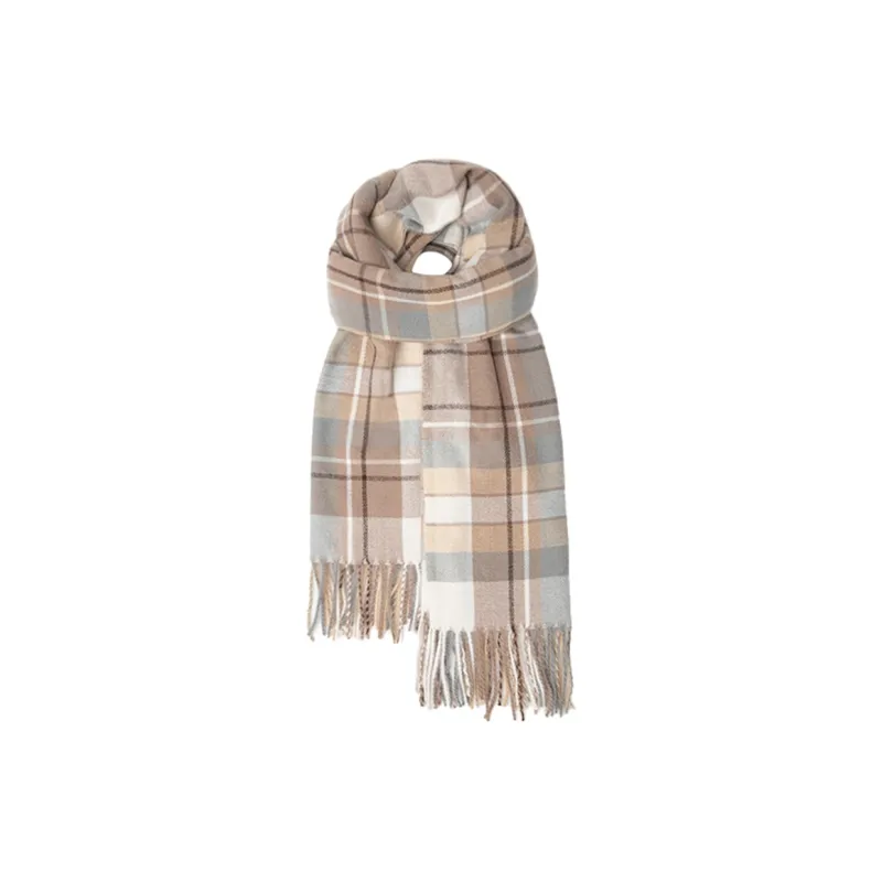 BAIJUAN Knit Scarves Unisex-4