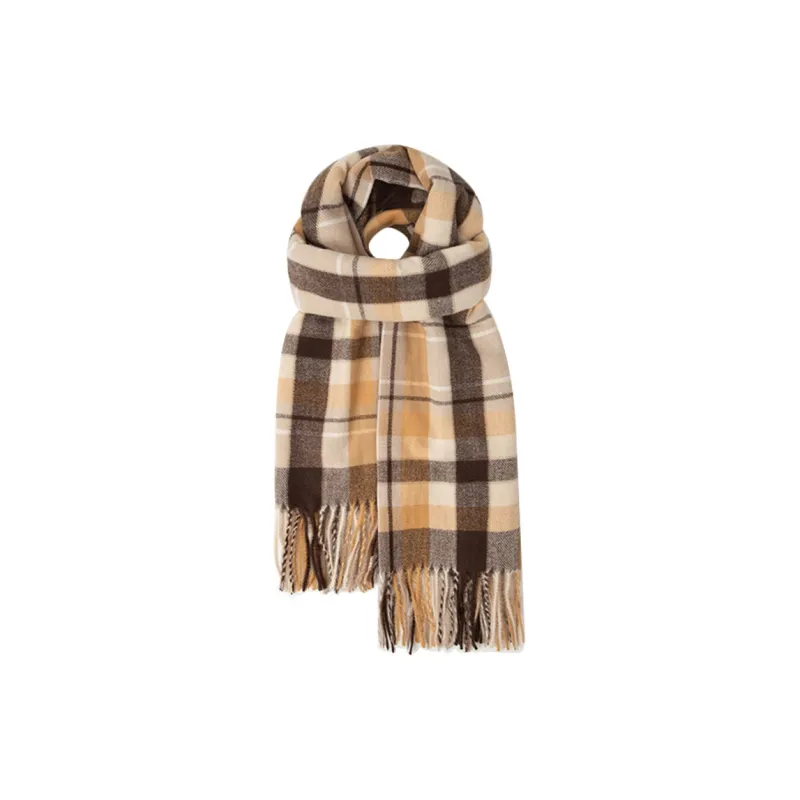 BAIJUAN Knit Scarves Unisex-5