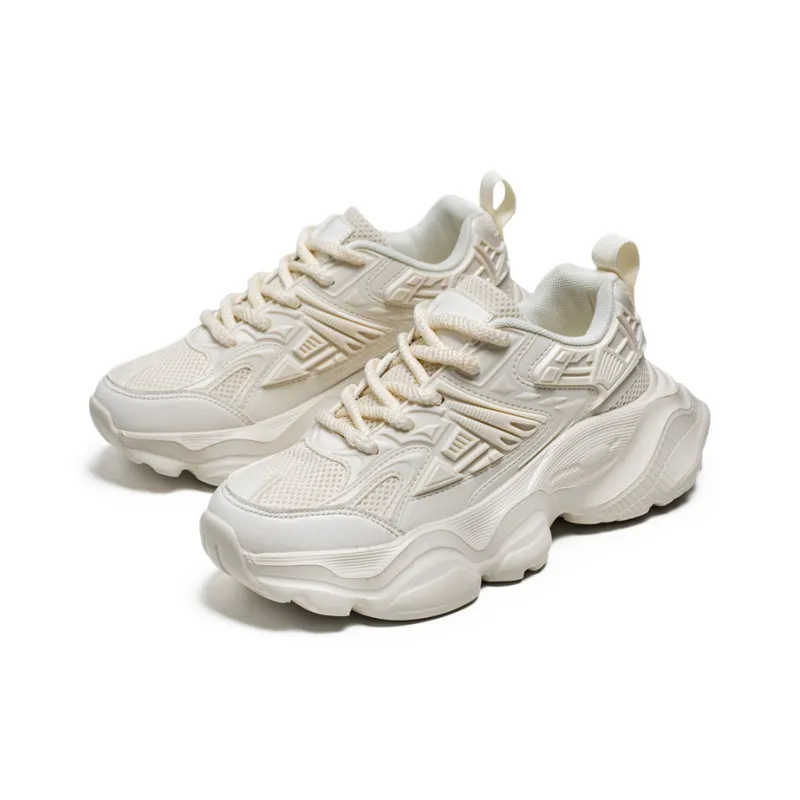 Wooden Rabbit Cushioning Anti-Slip Wear-Resistant Breathable Height Increasing Low-Top Chunky Sneakers Men's-6