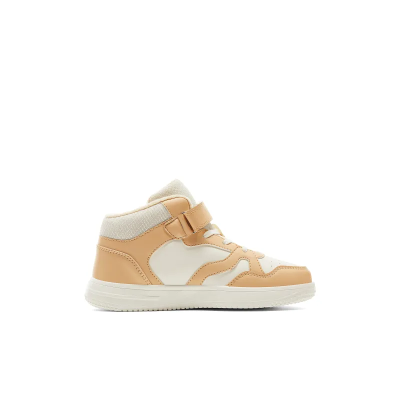 PEAK Slip Resistant Warm Balance Kids' Skateboarding Shoes Ecru Coffee Kids'-1