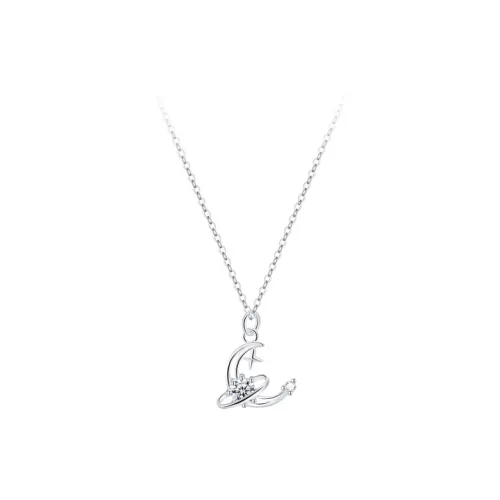 GLOIRE S999 Fine Silver Necklaces Women's Elegant And Luxurious Normcore Style Versatile For Dates And Commuting