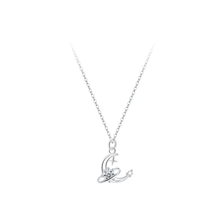 GLOIRE S999 Fine Silver Necklaces Women's Elegant And Luxurious Normcore Style Versatile For Dates And Commuting-0
