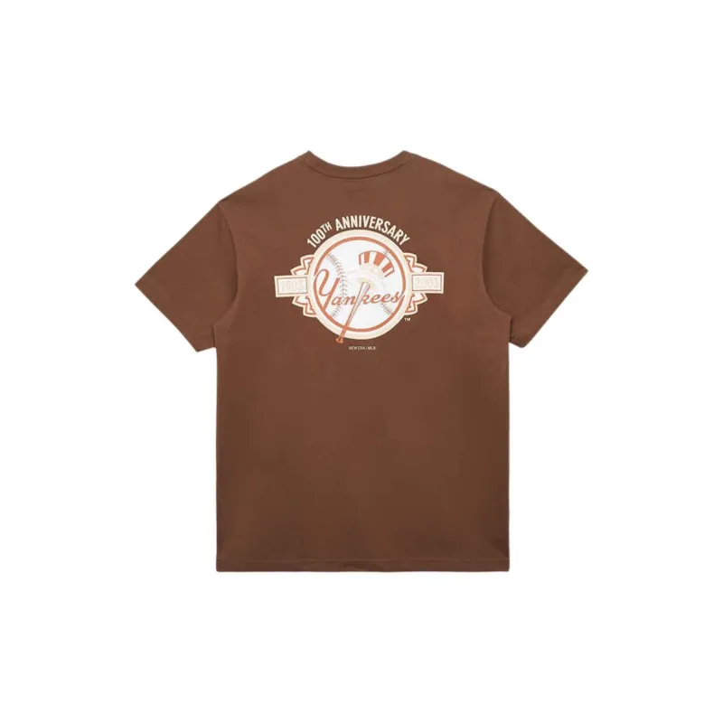 New Era FW24 T-Shirt Unisex Coffee-1