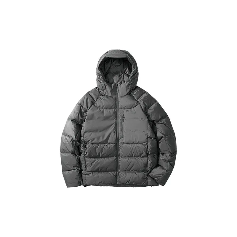 Jack Wolfskin Down Jacket Men's Slate Gray With A Free Accessory-1