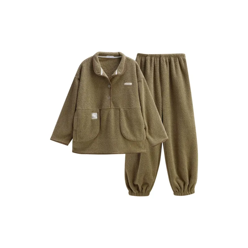 Same Language Pajama Set Women's Morandi Green-0
