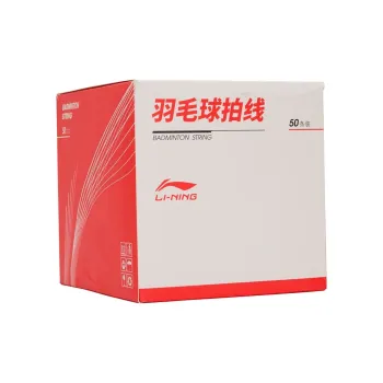 LiNing Badminton Racket Strings White Unisex