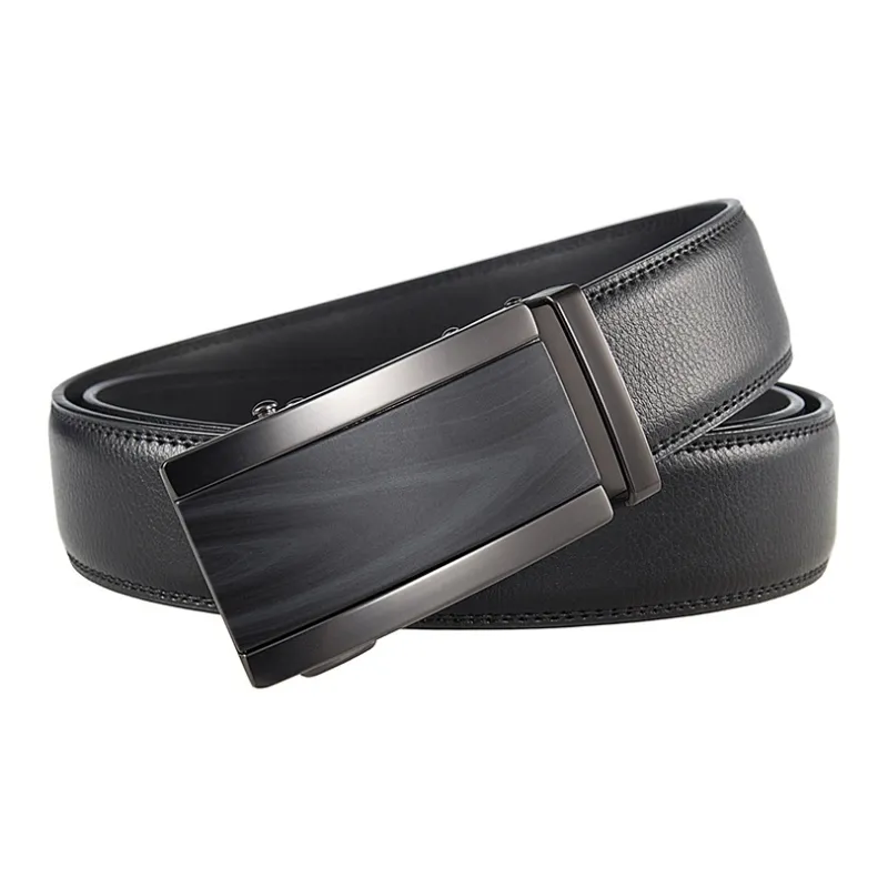 YUZHAOLIN Cow Split Leather Leather Belts Unisex 3.5CM-7