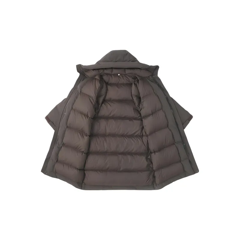 MUJI LABO Series Puffer Jacket Men's Dark Brown-1