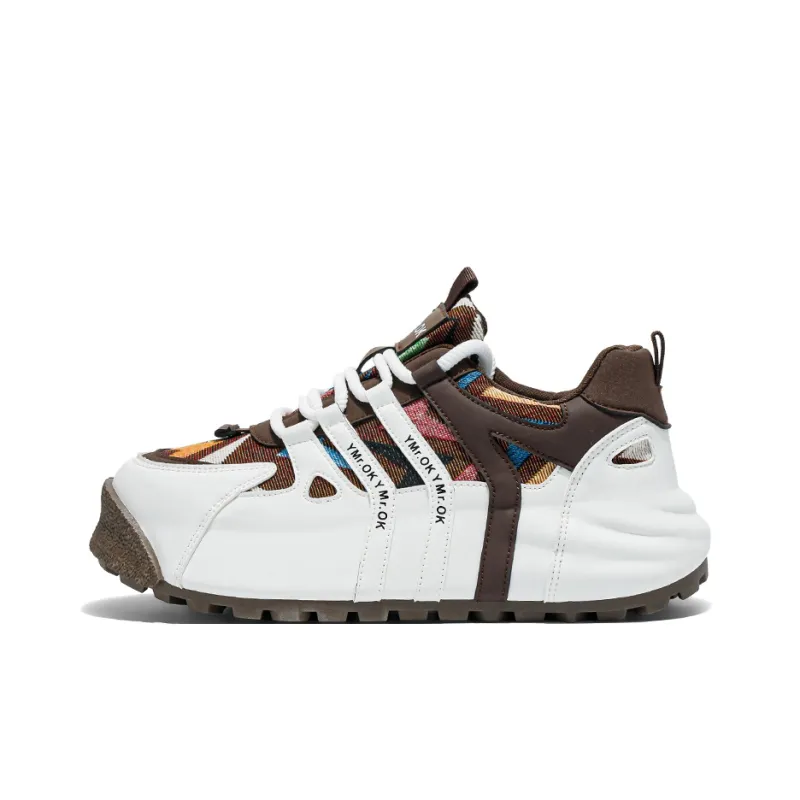 Wooden Rabbit Cushioning, Slip Resistant, Abrasion Resistant, Height Increasing Low Top Casual Shoes Men's-10