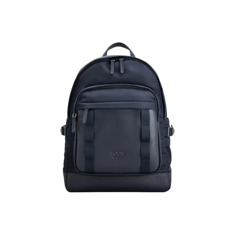 TOD'S Nylon Backpack Medium Size Men's Blue-0