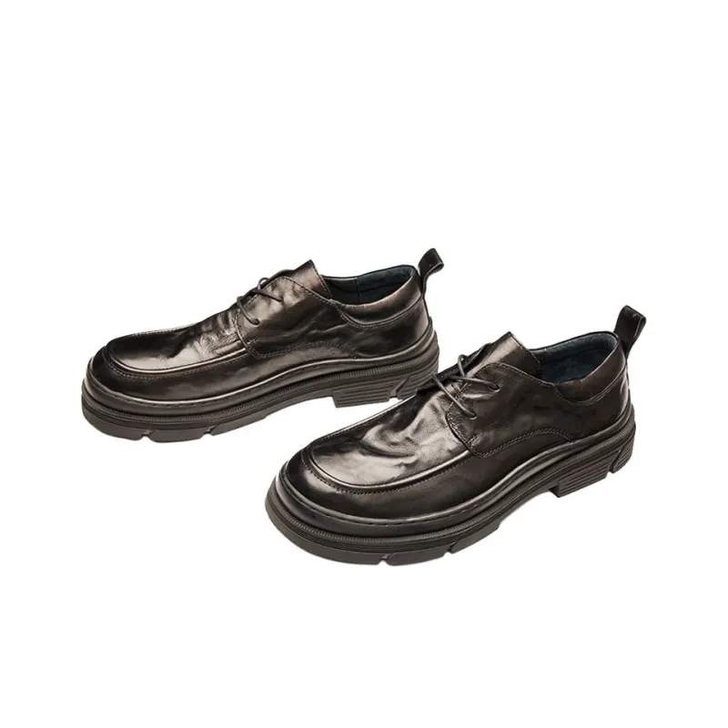 LEYGMENLG Casual Shoes Men's Black-2
