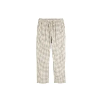 Hollister Pajama Pants Men's Cream Check