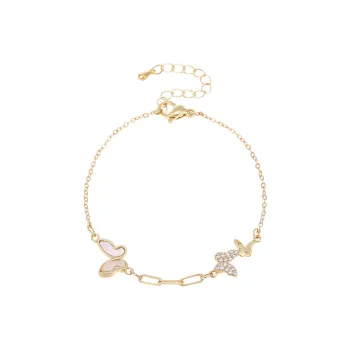 MISS XIA JWY Gold Plated Copper Bracelets Women's
