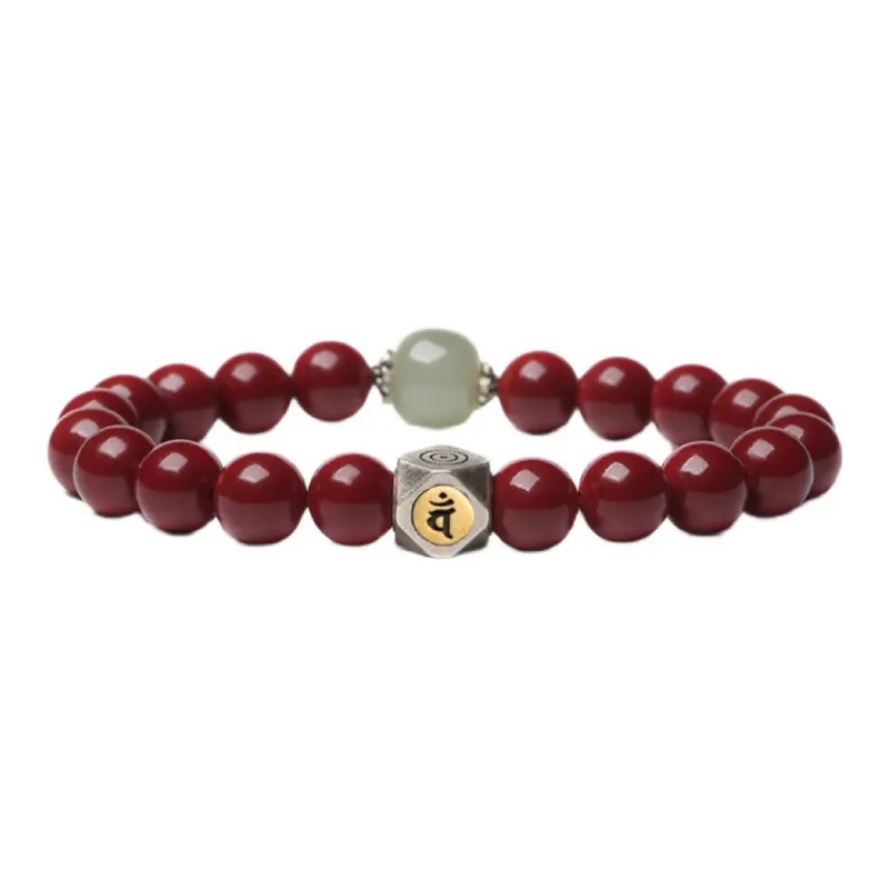 Bubble Scallops Cinnabar Bracelets Unisex-13