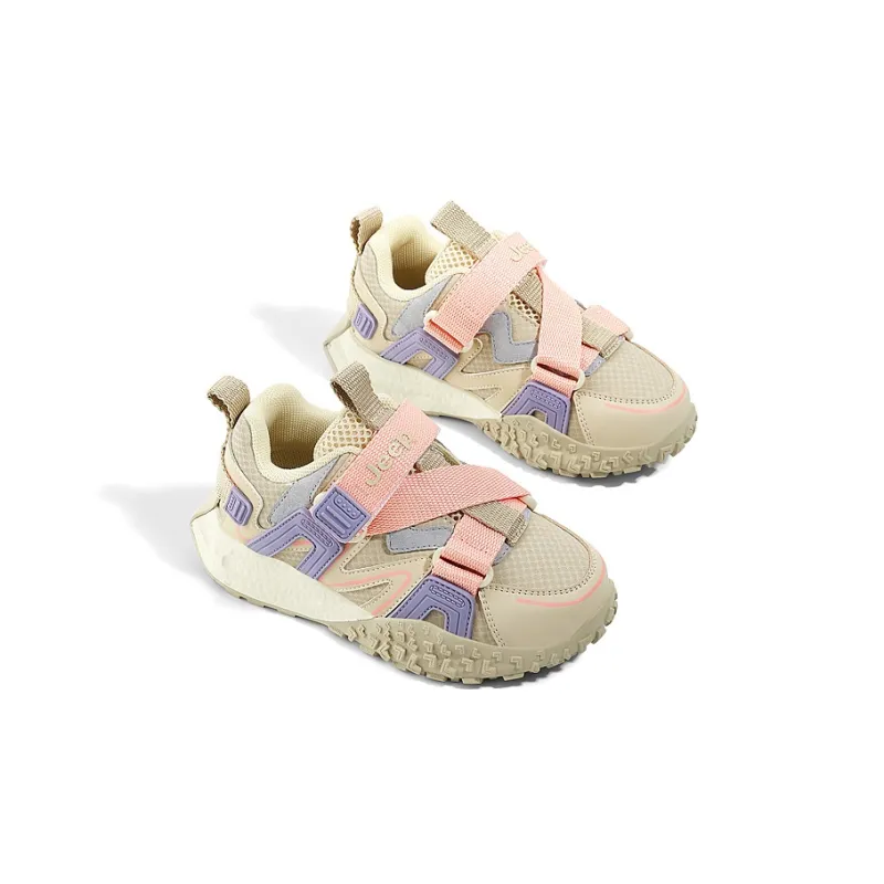 Jeep Wear Resistant Breathable Slip Resistant Anti Kick Low Top Kids Lifestyle Shoes Kids'-16