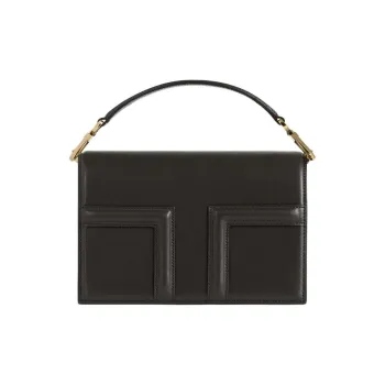TOTEME Cow Leather Shoulder Bag, Crossbody Bag, Handbag Mini Women's Black