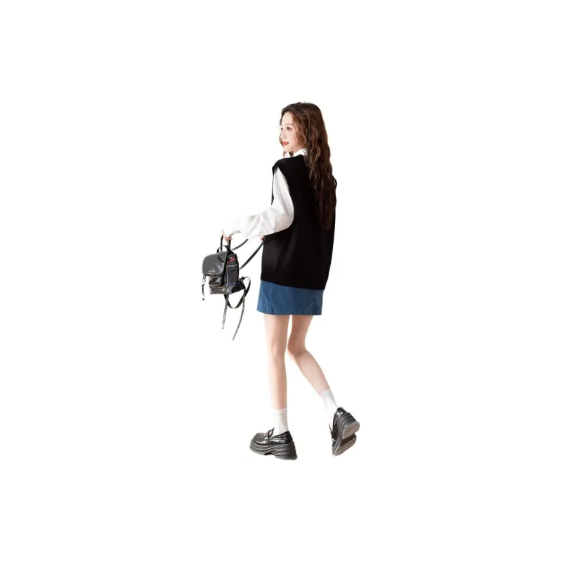 Tonlion Vests Women's Black-2