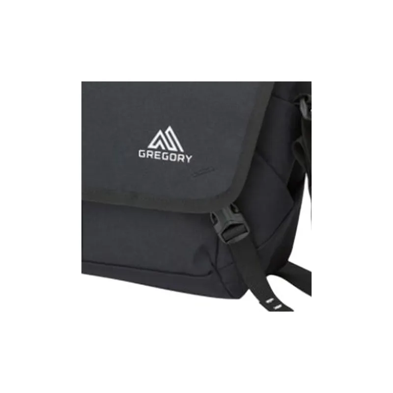 GREGORY Mesh Messenger Bag Crossbody Bag Shoulder Bag Regular Unisex Black/Carbon-3