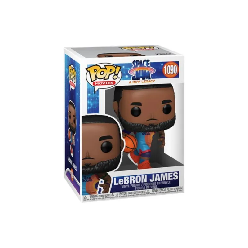 Funko Pop! Movies Space Jam A New Legacy Lebron James Dribbling Figure #1090-3