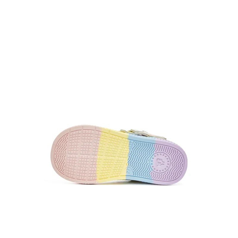 TARANIS Anti Slip And Wear Resistant Warm Kids' Skateboarding Shoes White/Pink Children Aged 3 7 Years Old-4