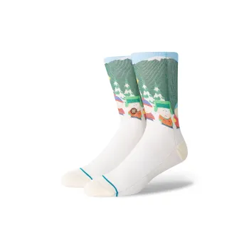 Stance x SOUTH PARK Mid Calf Socks Unisex Vintage White