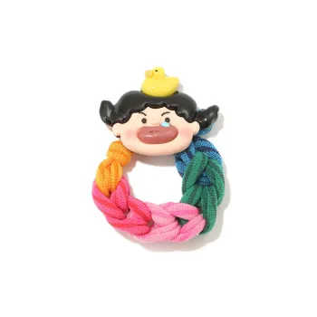Like A Dream Acrylic Rubber Bands Hair Tie Women's