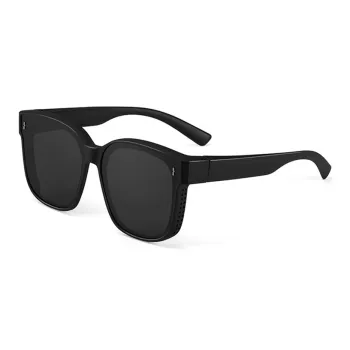 Sha Lehua TR/Memory Plastic PC Square Sunglasses Unisex