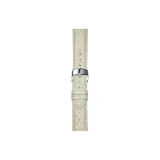 Ecru/Diamond Pattern Butterfly Clasp
