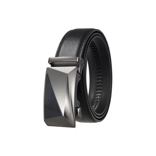 YUZHAOLIN Cow Split Leather Leather Belts Unisex 3.5CM