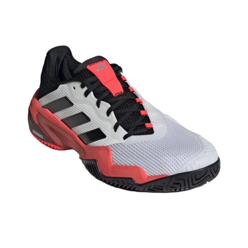 Adidas Barricade 13 Cloud White Core Black Lucid Red-2