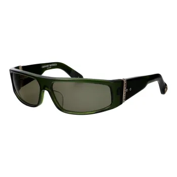 Chrome Hearts Square Sunglasses Men's Green